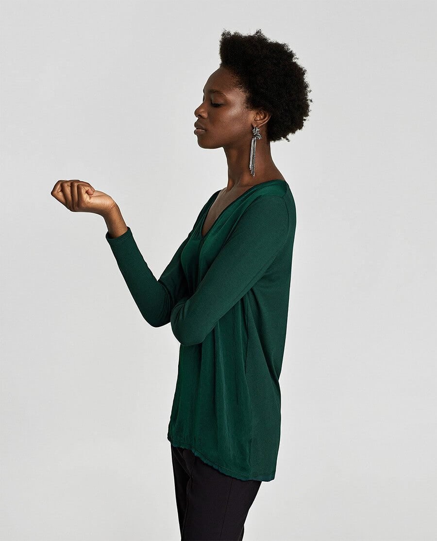 Basic Contrasting T-Shirt