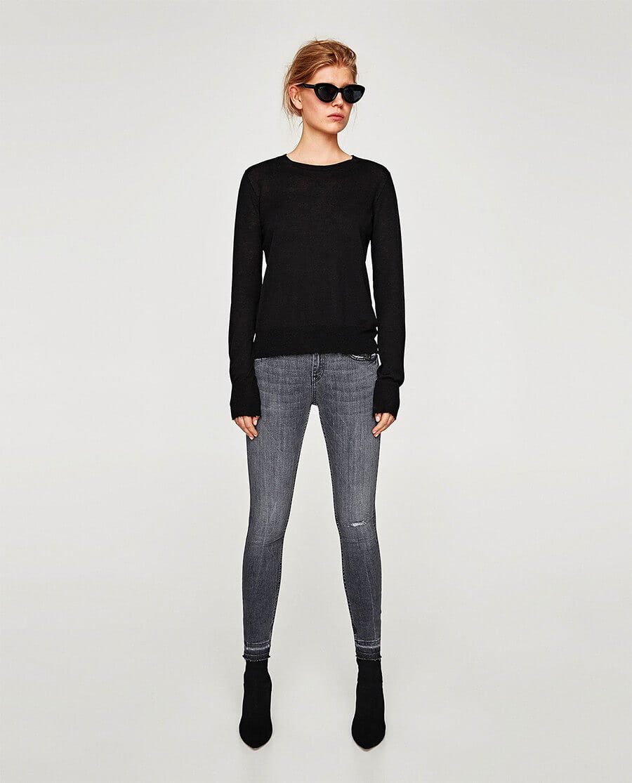 The Skinny Jeans n Dusty Grey