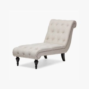 Chaise Lounge, Light Beige